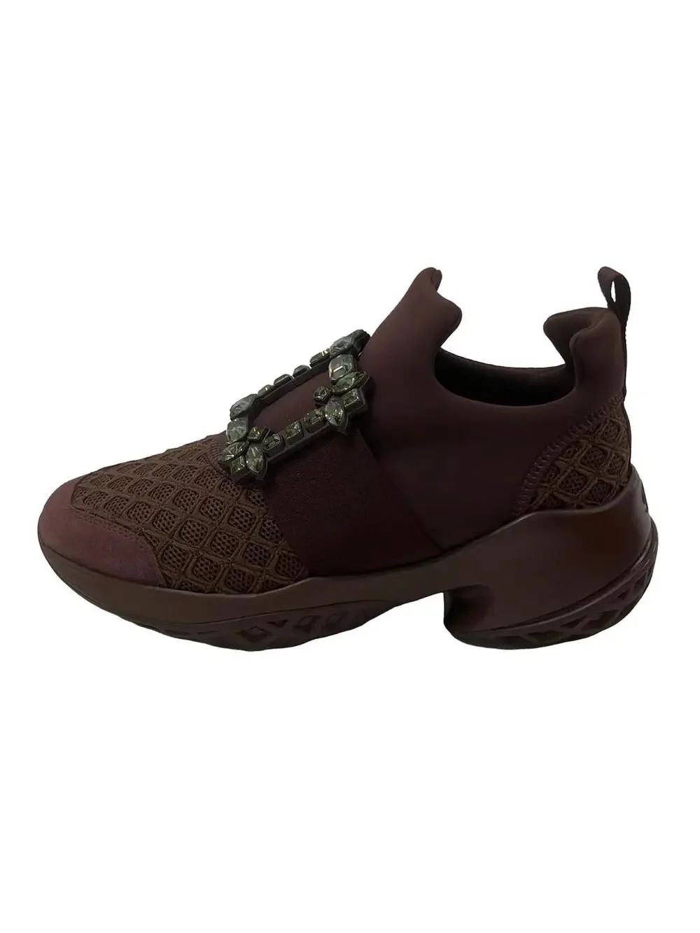Roger Vivier Bordeaux Khaki Chemical #295533R57B